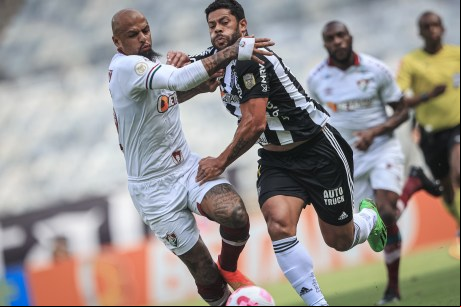 Confira as fotos do duelo entre Atlético-MG e Fluminense pelo Brasileirão
