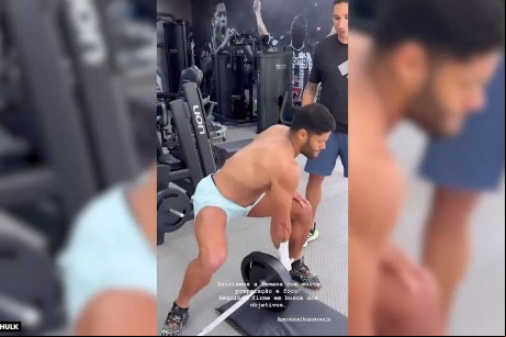 Hulk treina duro visando semana decisiva pelo Galo; confira!